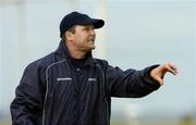 24 June 2005; Giles Cheevers, Waterford United, Assistant manager pictured during the game against Shelbourne. eircom League, Premier Division, Waterford United v Shelbourne, Waterford RSC, Waterford. Picture credit; Matt Browne / SPORTSFILE