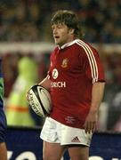 25 June 2005; Shane Byrne, British and Irish Lions. British and Irish Lions Tour to New Zealand 2005, 1st Test, New Zealand v British and Irish Lions, Jade Stadium, Christchurch, New Zealand. Picture credit; Brendan Moran / SPORTSFILE