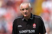 26 June 2005; Mickey Moran, Derry manager, during the game. Bank of Ireland Ulster Senior Football Championship Semi-Final, Armagh v Derry, Casement Park, Belfast. Picture Credit; David Maher / SPORTSFILE