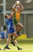 26 June 2005; Neil Gallagher, Donegal, in action against David Dillon, Wicklow. Bank of Ireland All-Ireland Senior Football Championship Qualifier, Round 1, Wicklow v Donegal, County Grounds, Aughrim, Co. Wicklow. Picture Credit; Matt Browne / SPORTSFILE