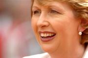 26 June 2005; President Mary McAleese pictured before the game. Guinness Munster Senior Hurling Championship Final, Cork v Tipperary, Pairc Ui Chaoimh, Cork. Picture Credit; David Levingstone / SPORTSFILE
