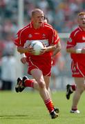 26 June 2005; Patsy Bradley, Derry. Bank of Ireland Ulster Senior Football Championship Semi-Final, Armagh v Derry, Casement Park, Belfast. Picture Credit; David Maher / SPORTSFILE