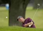 28 June 2005; Ireland's Damien McGrane plays from the bunker on the practice ground in advance of the Smurfit European Open. K Club, Straffan, Co. Kildare Picture credit; Matt Browne / SPORTSFILE