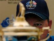 29 June 2005; Ian Woosnam, European captain, during a press conference to announce the vice-captains for the 2006 Ryder Cup. K Club, Straffan, Co. Kildare. Picture credit; David Maher / SPORTSFILE