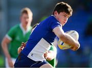 13 February 2014; Ryan Bradley, St Andrew's College, is tackled by Paul Ryan, Gonzaga College. Beauchamps Leinster Schools Senior Cup, Quarter-Final, St Andrew's College v Gonzaga College, Donnybrook Stadium, Donnybrook, Co. Dublin. Picture credit: Matt Browne / SPORTSFILE
