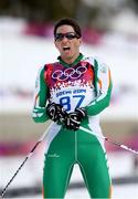 14 February 2014; Team Ireland's Jan Rossiter in action during the men's 15km Classic Cross Country race. Sochi 2014 Winter Olympic Games, Laura Cross-Country Ski & Biathlon Centre, Sochi, Russia. Picture credit: William Cherry / SPORTSFILE