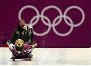 14 February 2014; Team Ireland's Sean Greenwood in action during Heat 2 of the Men's Skeleton. Sochi 2014 Winter Olympic Games, Sanki Sliding Centre, Sochi, Russia. Picture credit: William Cherry / SPORTSFILE