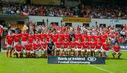 26 June 2005; The Armagh panel. Bank of Ireland Ulster Senior Football Championship Semi-Final, Armagh v Derry, Casement Park, Belfast. Picture Credit; David Maher / SPORTSFILE