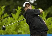 30 June 2005; Trevor Immelman, South Africa, watches his drive from the 4th tee box during the Smurfit European Open. K Club, Straffan, Co. Kildare. Picture credit; Matt Browne / SPORTSFILE