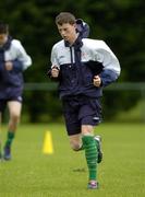 30 June 2005; John Connellan, Republic of Ireland, in action during Youth Olympic squad training in advance of the European Youth Olympics which will take place in Lignano, Italy. AUL Complex, Clonshaugh, Dublin. Picture Credit; Damien Eagers / SPORTSFILE