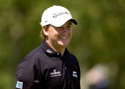 30 June 2005; Graeme McDowell pictured after his albaltross on the 4th during the Smurfit European Open. K Club, Straffan, Co. Kildare. Picture credit; Matt Browne / SPORTSFILE