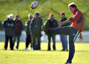 1 July 2005; Prince William practices his kicking. British and Irish Lions kicking practice, Basin Reserve, Wellington, New Zealand. Picture credit; Brendan Moran / SPORTSFILE