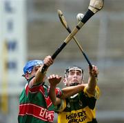 2 July 2005; Darren Dineen, Kerry, in action against Shane Morley, Mayo. Christy Ring Cup, Round 4, Group 2B, Mayo v Kerry, Pearse Stadium, Galway. Picture credit; David Maher / SPORTSFILE