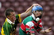2 July 2005; Adrian Freeman, Mayo, in action against Andrew Keane, Kerry. Christy Ring Cup, Round 4, Group 2B, Mayo v Kerry, Pearse Stadium, Galway. Picture credit; David Maher / SPORTSFILE