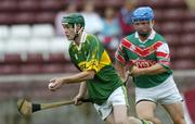 2 July 2005; Michael Conway, Kerry, in action against Seamie Barrett, Mayo. Christy Ring Cup, Round 4, Group 2B, Mayo v Kerry, Pearse Stadium, Galway. Picture credit; David Maher / SPORTSFILE