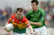 2 July 2005; Simon Rea, Carlow, in action against Conor Mullane, Limerick. Bank of Ireland All-Ireland Senior Football Championship Qualifier, Round 2, Carlow v Limerick, Dr. Cullen Park, Carlow. Picture credit; Matt Browne / SPORTSFILE