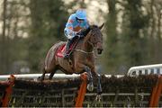 15 February 2014; Un De Sceaux, with Ruby Walsh up, clears the last on their way to winning the Red Mills Trial Hurdle. Gowran Park, Gowran, Co. Kilkenny. Picture credit: Barry Cregg / SPORTSFILE