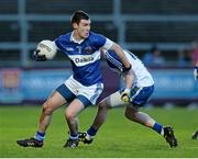 15 February 2014; Michael Concarr, St Vincent's, in action against Daniel McKinless, Ballinderry. AIB GAA Football All-Ireland Senior Club Championship, Semi-Final, St Vincent's, Dublin v Ballinderry, Derry. Páirc Esler, Newry, Co. Down. Picture credit: Oliver McVeigh / SPORTSFILE