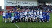 15 February 2014; The Ballinderry squad. AIB GAA Football All-Ireland Senior Club Championship, Semi-Final, St Vincent's, Dublin v Ballinderry, Derry. Páirc Esler, Newry, Co. Down. Picture credit: Oliver McVeigh / SPORTSFILE