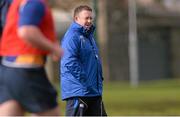16 February 2014; Leinster head coach Matt O'Connor during squad training ahead of their Celtic League 2013/14, Round 15 game against Cardiff on Thursday. Leinster Rugby Squad Training and Media Briefing, Rosemount, UCD, Belfield, Dublin. Picture credit: Pat Murphy / SPORTSFILE
