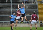 16 February 2014; Conor Cooney, Galway, in action against David O'Callaghan, Dublin. Allianz Hurling League, Division 1A, Round 1, Galway v Dublin, Pearse Stadium, Galway. Picture credit: Ray Ryan / SPORTSFILE
