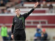 16 February 2014; Referee Cathal O'Hagan. M Donnelly Interprovincial Football Championship, Semi-Final, Connacht v Munster, Tuam Stadium, Tuam, Co. Galway. Picture credit: Ramsey Cardy / SPORTSFILE