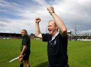 3 July 2005; Clare manager John Kennedy celebrates victory over Westmeath. Bank of Ireland All-Ireland Senior Football Championship Qualifier, Round 2, Clare v Westmeath, Cusack Park, Ennis, Co. Clare. Picture credit; Kieran Clancy / SPORTSFILE