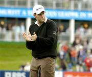 3 July 2005; Kenneth Ferrie, England, on the 18th green after his round during the Smurfit European Open. K Club, Straffan, Co. Kildare. Picture credit; Matt Browne / SPORTSFILE
