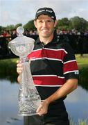 5 July 2005; Padraig Harrington after winning the JP McManus Invitational Pro-Am. Adare Manor Hotel & Golf Resort, Adare, Co. Limerick. Picture credit; Kieran Clancy / SPORTSFILE