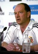 6 July 2005; British and Irish Lions head doctor James Robson speaking to journalists about injuries to players. British and Irish Lions Medical Press Conference, Maritime Museum, Auckland, New Zealand. Picture credit; Brendan Moran / SPORTSFILE