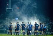 14 February 2014; Leinster players await a decision from the TMO. Celtic League 2013/14 Round 14, Leinster v Newport Gwent Dragons, RDS, Ballsbridge, Dublin. Picture credit: Ray Lohan / SPORTSFILE