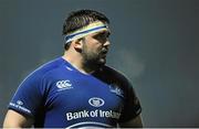 14 February 2014; Martin Moore, Leinster. Celtic League 2013/14 Round 14, Leinster v Newport Gwent Dragons, RDS, Ballsbridge, Dublin. Picture credit: Piaras Ó Mídheach / SPORTSFILE