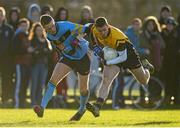 13 February 2014; Edwin Murray, Dublin City University, in action against Paul Mannion, University College Dublin. Irish Daily Mail HE GAA Sigerson Cup 2014, Quarter-Final, University College Dublin v Dublin City University, UCD, Belfield, Dublin. Picture credit: Pat Murphy / SPORTSFILE