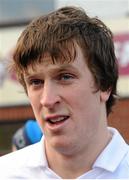 2 February 2014; Kildare's Paddy Brophy is interviewed after the game. Allianz Football League, Division 1, Round 1, Kildare v Mayo, St Conleth's Park, Newbridge, Co. Kildare. Picture credit: Piaras Ó Mídheach / SPORTSFILE