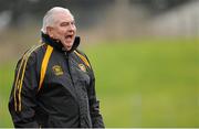 16 February 2014; Ulster manager Joe Kernan. M Donnelly Interprovincial Football Championship, Semi-Final, Leinster v Ulster, Páirc Táilteann, Navan, Co. Meath. Picture credit: Piaras Ó Mídheach / SPORTSFILE