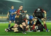 14 February 2014; Richard Rees, Newport Gwent Dragons. Celtic League 2013/14 Round 14, Leinster v Newport Gwent Dragons, RDS, Ballsbridge, Dublin. Picture credit: Piaras Ó Mídheach / SPORTSFILE