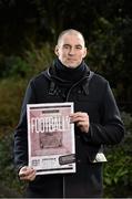 18 February 2014; Richie Sadlier, RTE pundit and former Republic of Ireland international, in attendance at a Brendan McKenna Memorial Award SWAI media event. Merrion Square, Dublin. Picture credit: David Maher / SPORTSFILE