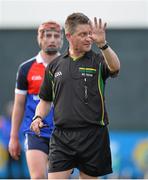 18 February 2014; Referee Barry Kelly. Irish Daily Mail HE GAA Fitzgibbon Cup 2014, Quarter-Final, Dublin Institute of Technology v Waterford Institute of Technology, Parnells GAA Club, Coolock, Dublin. Picture credit: David Maher / SPORTSFILE