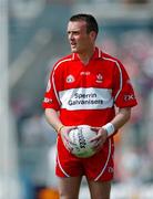 26 June 2005; Paddy Bradley, Derry. Bank of Ireland Ulster Senior Football Championship Semi-Final, Armagh v Derry, Casement Park, Belfast. Picture Credit; David Maher / SPORTSFILE