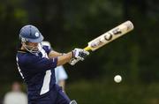 9 July 2005; Paul Hoffman, Scotland, in action during the game. ICC Trophy Semi-Final, Scotland v Bermuda, The Hills, Milverton, Skerries, Co. Dublin. Picture credit; David Maher / SPORTSFILE