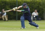 9 July 2005; Eoin Morgan, Ireland, in action during the game. ICC Trophy Semi-Final, Ireland v Canada, Castle Avenue, Clontarf, Dublin. Picture credit; Brian Lawless / SPORTSFILE