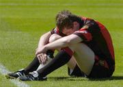 10 July 2005; Paul Kernan, Down, after the final whistle. Ulster Minor Football Championship Final, Armagh v Down, Croke Park, Dublin. Picture credit; Ray McManus / SPORTSFILE