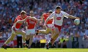 10 July 2005; Sean Cavanagh, Tyrone, in action against Francie Bellew, Armagh. Bank of Ireland Ulster Senior Football Championship Final, Armagh v Tyrone, Croke Park, Dublin. Picture credit; Ray McManus / SPORTSFILE
