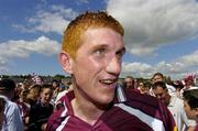 10 July 2005; Kieran Fitzgerald, Galway, celebrates at the end of the game after victory over Mayo. Bank of Ireland Connacht Senior Football Championship Final, Galway v Mayo, Pearse Stadium, Galway. Picture credit; David Maher / SPORTSFILE