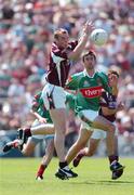 10 July 2005; Barry Cullinane, Galway, in action against Ronan McGarrity, Mayo. Bank of Ireland Connacht Senior Football Championship Final, Galway v Mayo, Pearse Stadium, Galway. Picture credit; David Maher / SPORTSFILE