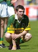 10 July 2005; Jimmy Falvey, Kerry, shows his dissapointment after the game. Munster Minor Football Championship Final, Cork v Kerry, Pairc Ui Chaoimh, Cork. Picture credit; Pat Murphy / SPORTSFILE