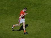 10 July 2005; Armagh's Oisin McConville celebrates after scoring his sides first goal. Bank of Ireland Ulster Senior Football Championship Final, Armagh v Tyrone, Croke Park, Dublin. Picture credit; Brian Lawless / SPORTSFILE