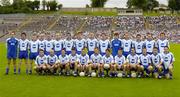 9 July 2005; The Monaghan panel. Bank of Ireland All-Ireland Senior Football Championship Qualifier, Round 2, Monaghan v Wexford, St. Tighernach's Park, Clones, Co. Monaghan. Picture credit; Pat Murphy / SPORTSFILE