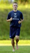 12 July 2005; Liam Kearney in action during squad training. Cork City squad training, Paneveyzs, Lithuania. Picture credit; Brian Lawless / SPORTSFILE