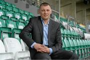 19 February 2014; Shamrock Rovers manager Trevor Croly after a press conference. Shamrock Rovers Press Conference, Tallaght Stadium, Tallaght, Dublin. Picture credit: Barry Cregg / SPORTSFILE